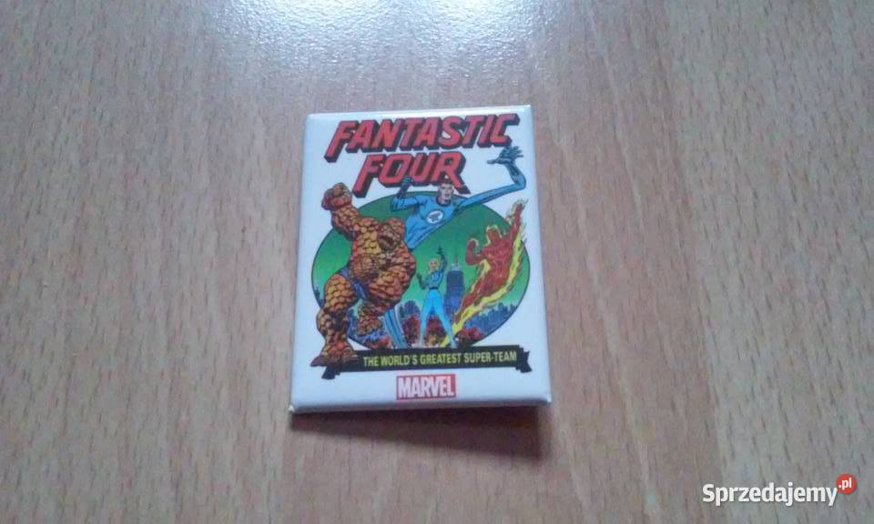 Przypinka Fantastyczna Czwórka Szczecin sprzedam