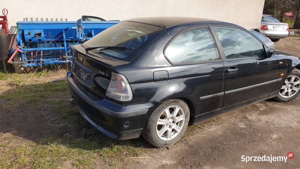 Bmw E46 compact 316ti 18 na części SCHWARZ 2 Dzierzby Szlacheckie