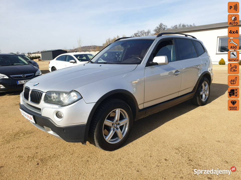 BMW X3 BMW X3 20 177 4x4 Klimatronik Parktronik kurtyny powietrzne X3 Strzegom