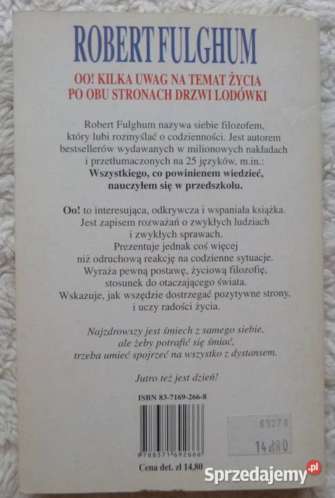 Oo Kilka uwag na temat życia obu stronach Rok wydania 1997 Poradniki, albumy i reportaże Warszawa