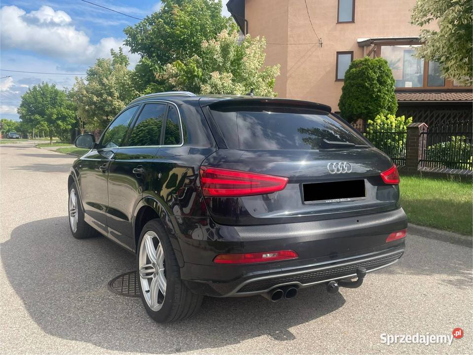 Audi Q3 20 TDI 177 2012r Quattro SLine Półskóry Rok produkcji 2012