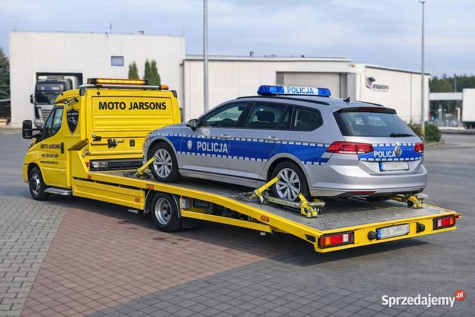 Wózek transportowy 35T Pomoc drogowy laweta Warszawa