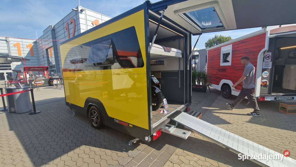 Furgon Kontener z Najazdem Trap Rampa Orange na Leszno