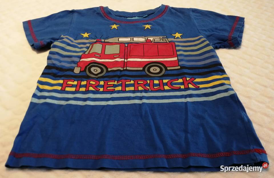 Koszulka krótki rękaw wóz strażacki 116 Garwood Czeladź sprzedam