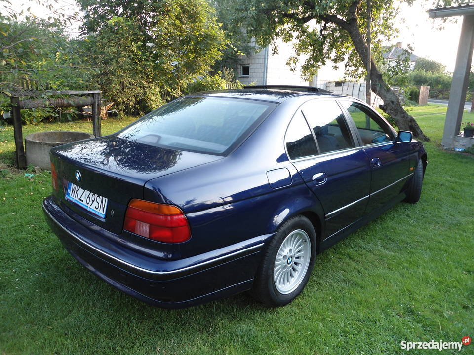 bmw e39 Niebieski środek Ful Łuków sprzedam