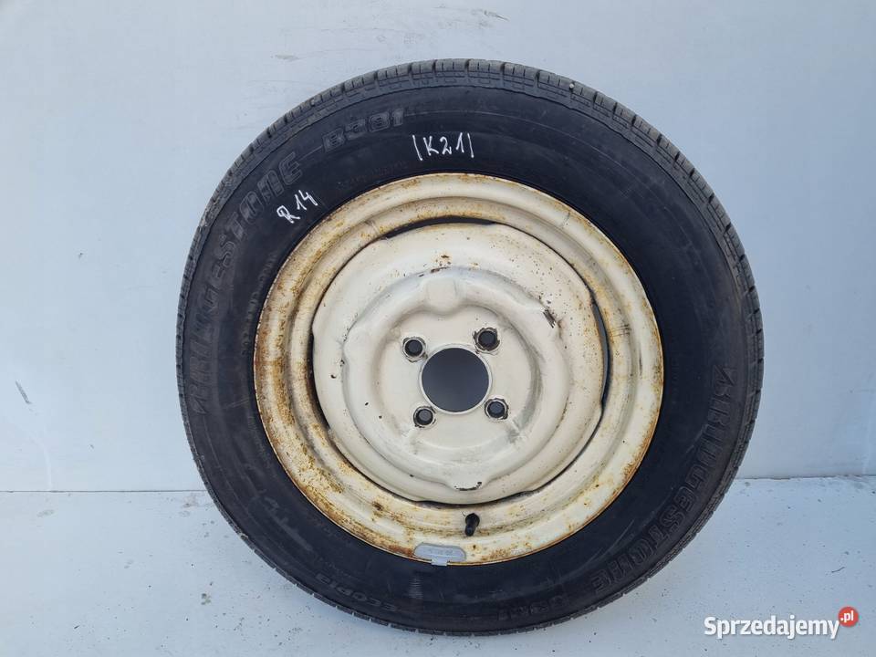KOŁO ZAPASOWE Zapas felga 14580 R14 4x105