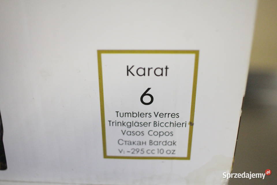 Szklanka Pasabahce Karat 64308 300 ml śląskie Pszczyna