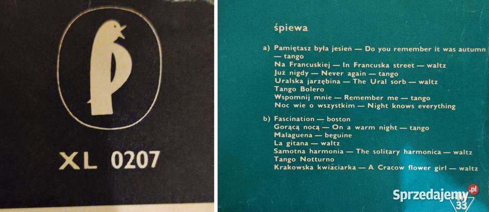 1963 płyta gramofonowa winylowa analogowa Sława świętokrzyskie Kielce