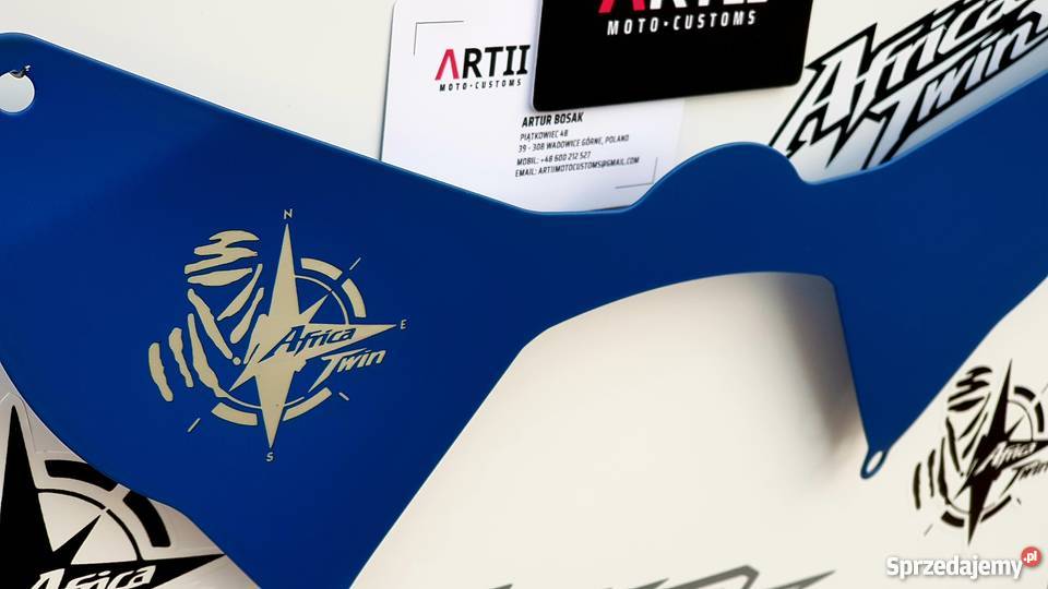 Forkshield METAL AfricaTwin 1000 DG DAK BLUE podkarpackie Piątkowiec