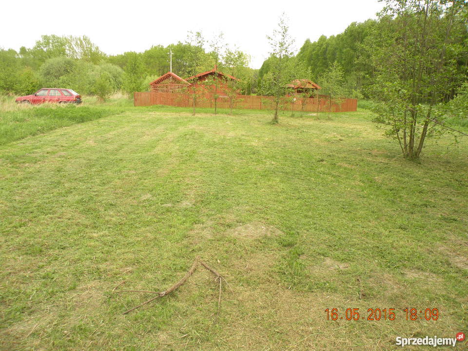 Działka rekreacyjna Zalewem Dębowy Las lubelskie Żmudź