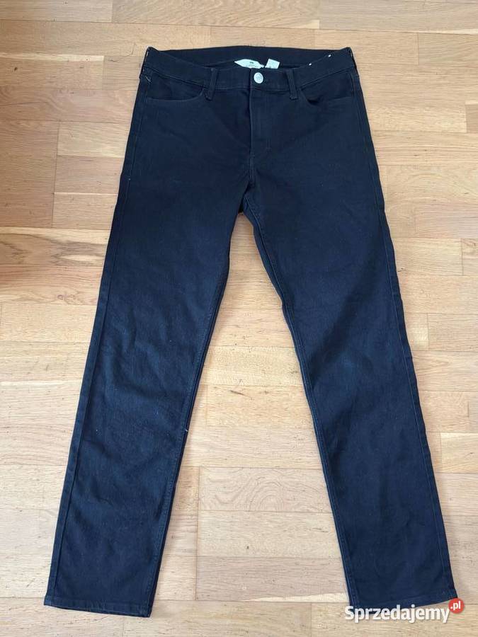 Czarne spodnie jeansy HM Slim Fit r 170 1415 lat pomorskie Gdańsk