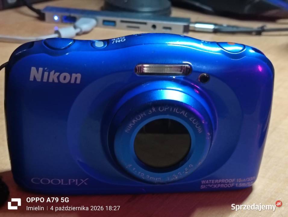 Nikon COOLPIX S33 Wodoszczelny NOWY Akumulator