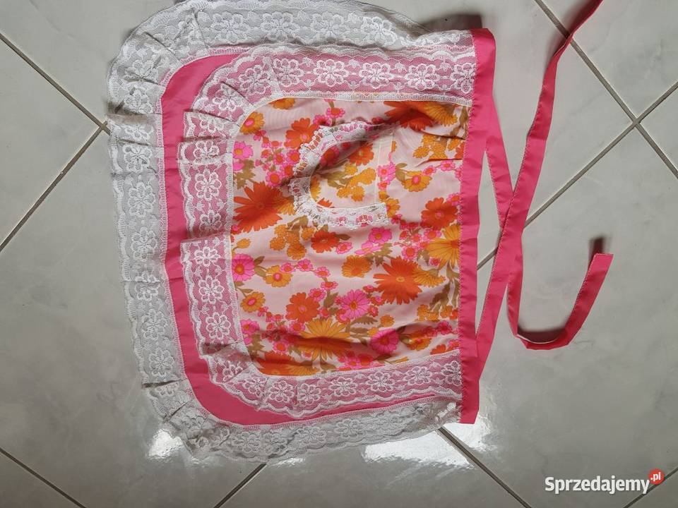 fartuch kuchenny ozdobny cepelia vintage prl Pozostałe świętokrzyskie Kielce