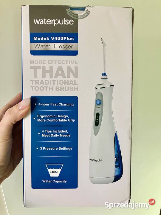 Bezprzewodowy irygator dentystyczny Waterpulse Nisko