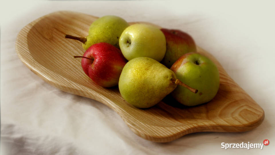 Drewniana misa dębowa dekoracyjna duża