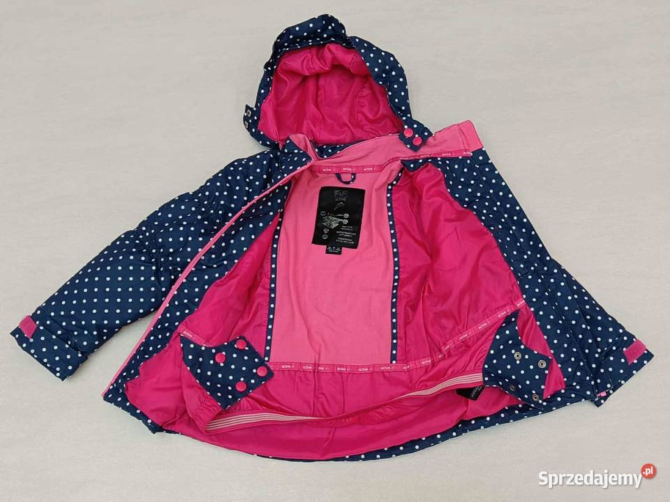 Kurteczka dziewczęca active FF 56 lat z kapturem Rozmiar 110 Warszawa