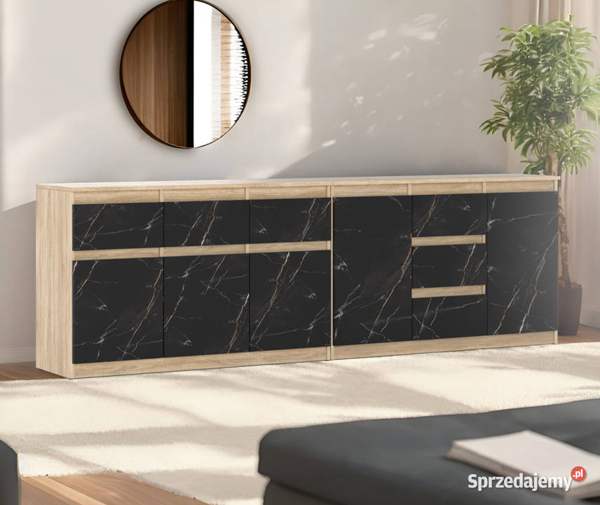Komoda 6 Szuflad 240 Szafka Salon Sypialnia Duża Elbląg