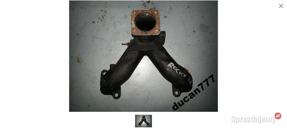 kolektor ssący daihatsu rocky 28td DL52 dolotowy kolektory ssące Jelcz-Laskowice
