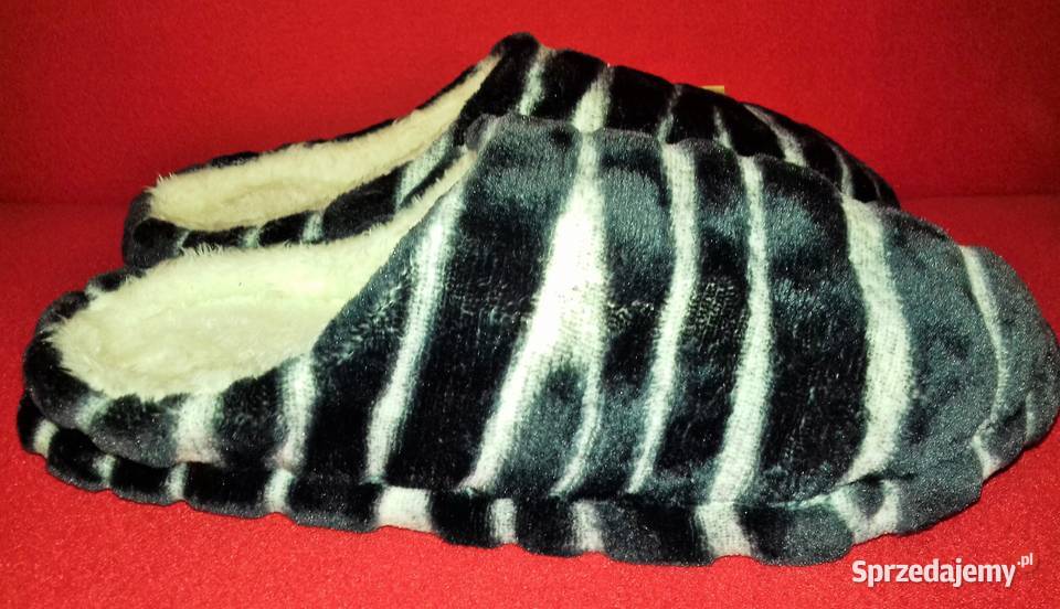 Modne miękkie kapcie tiger print 41 Pozostałe Warszawa sprzedam