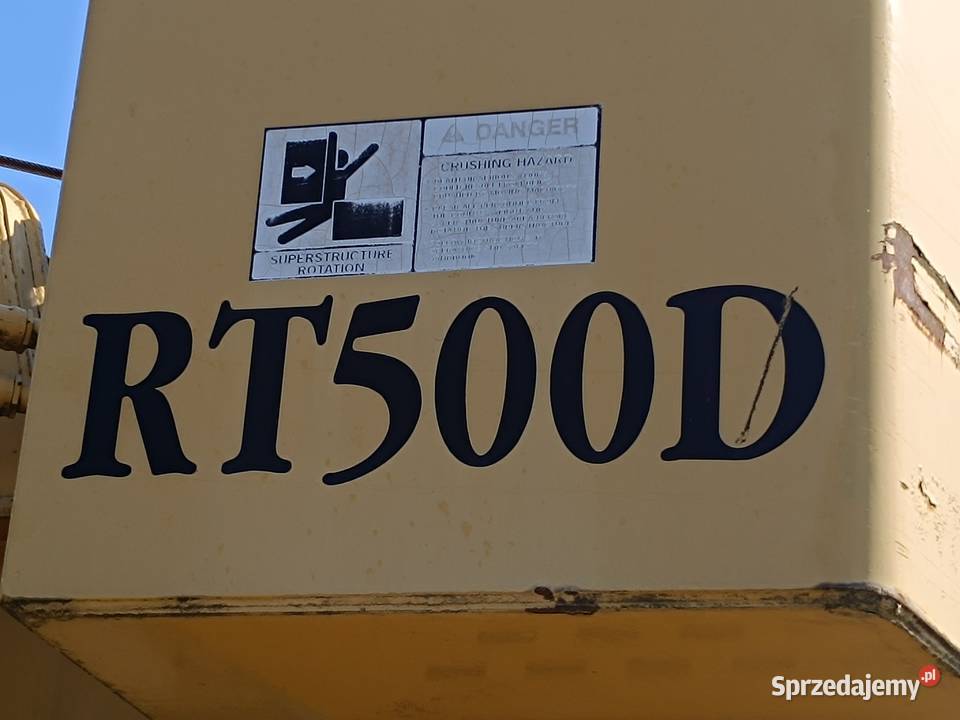 Dźwig samojezdny Grove RT 530D 1998 Rok produkcji 1998 Nisko
