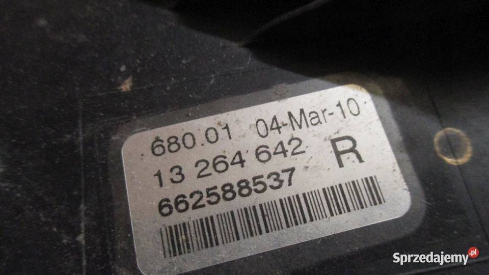 OPEL ASTRA J IV 10r kierunkowskaz prawy przód