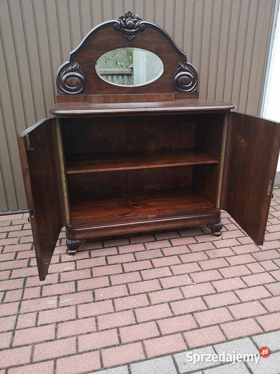 Komoda Pomocnik Dębowy Okazały Stary Antyk wielkopolskie sprzedam