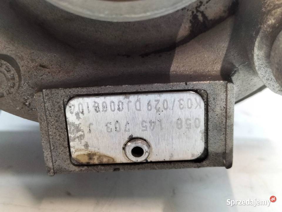 TURBOSPRĘŻARKA 058145703J 18 20V Audi A4 II osobowe