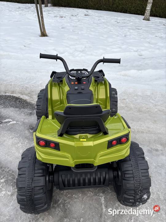 Quad Elektryczny Dzieci Na Akumulator Zielony Bielany Wrocławskie