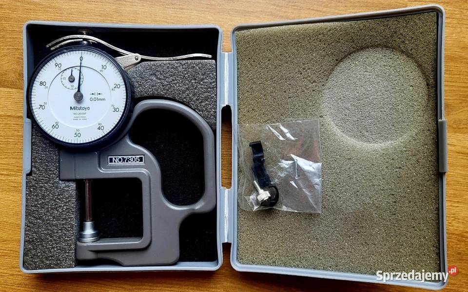 Grubościomierz czujnikowy 20mm 7305 MITUTOYO śląskie Czeladź