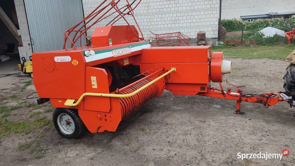 Sipma z2241 z2242 prasa kostkującą Famarol Claas mazowieckie
