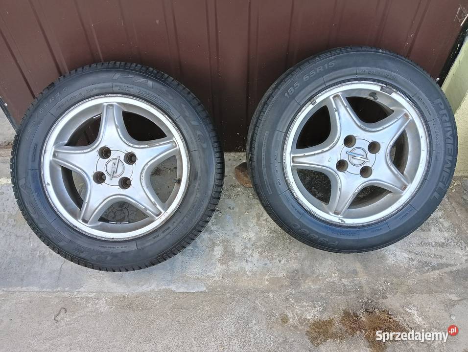 Felgi aluminiowe z oponami Opel 18565 R15 Rozmiar 15" łódzkie