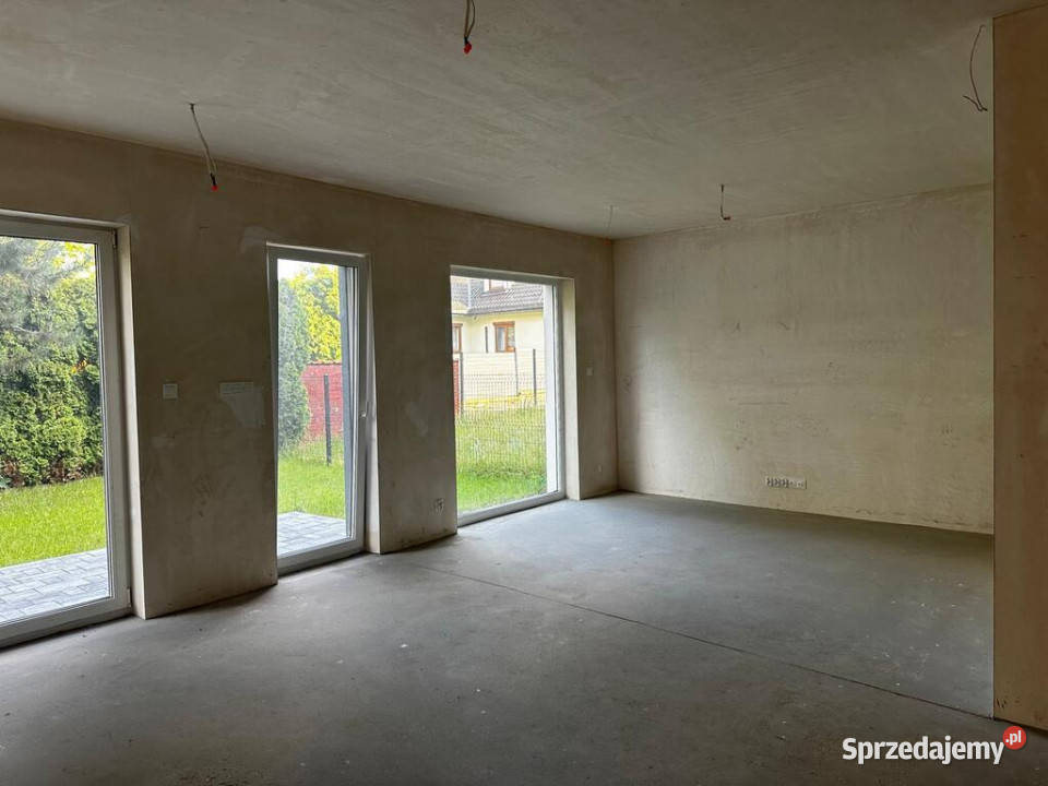 Nowy dom w zabudowie bliźniaczej 119 m2 Sprzedaż Piotrków Trybunalski