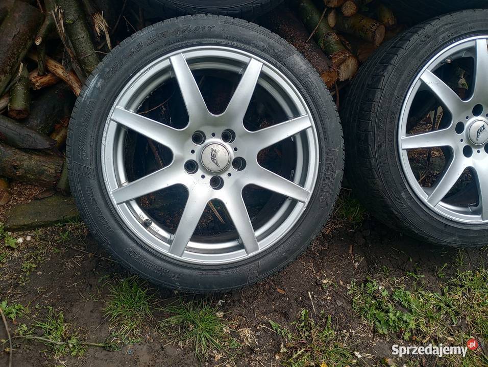 Alufelgi AEZ 17 5x112 Volkswagen Audi Seat Skoda Samochodowe Brześć Kujawski sprzedam