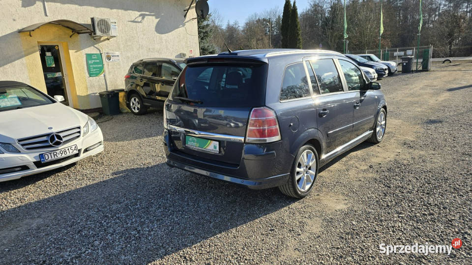 Opel Zafira 7 miejsc 2x alufelgi Panorama Zieleniewo