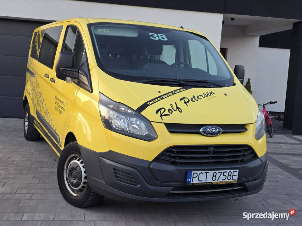 Ford Transit Custom DŁUGI LONG L2H1 bezwypadkowy centralny zamek wielkopolskie Czarnków sprzedam