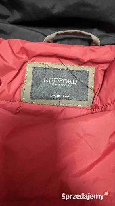 REDFORD Menswear NORMAN PARKA Czarna zimowa małopolskie Lednica Górna