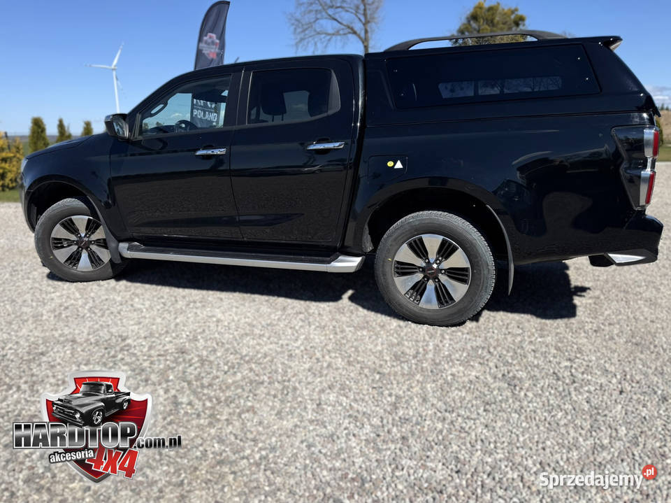 Zabudowa paki Hardtop Isuzu D 2020 Szyby uchylne warmińsko-mazurskie Pasłęk