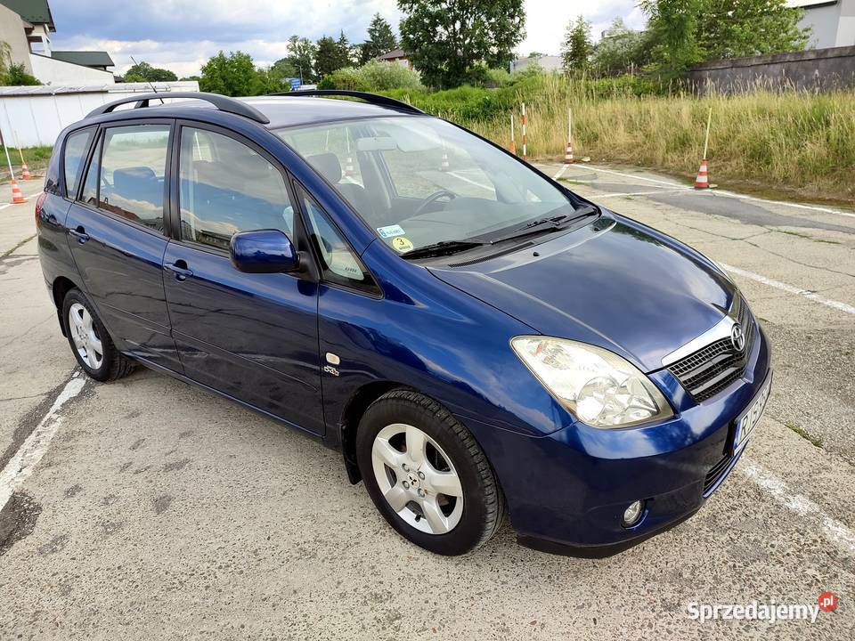 Toyota Corolla Verso 20 D4D 2001R Klima Rodzinny manualna Jasło sprzedam