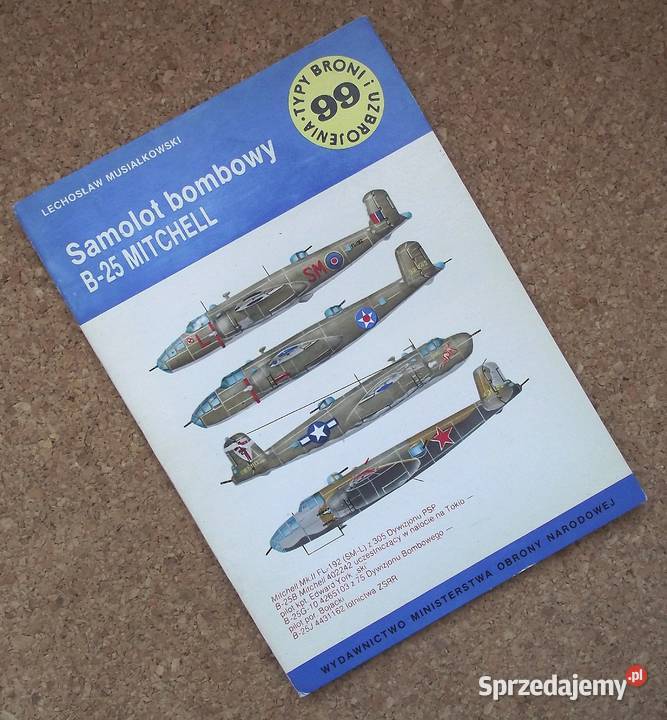 W Musiałkowski Samolot B25 Mitchell mazowieckie Warszawa