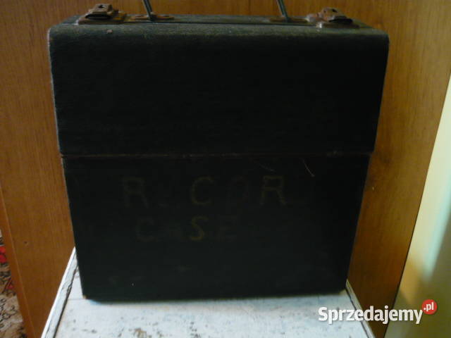 Płyty winylowe kolekcjonerskie w kuferku śląskie