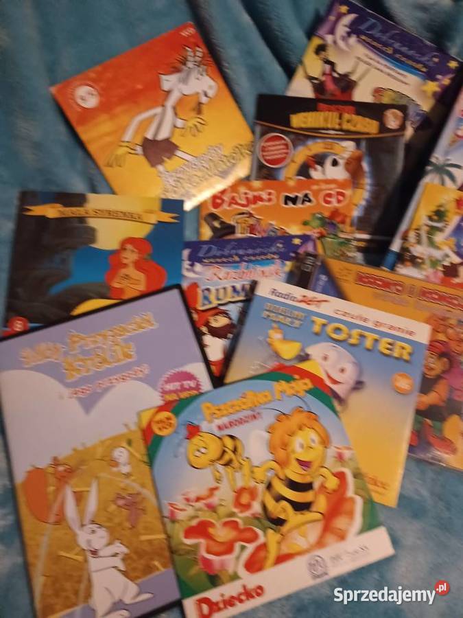 Bajki filmy dzieci DVD ok 100 Artykuły szkolne łódzkie Łódź