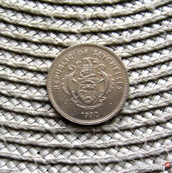 Szeszele 1 Rupia 1992r Numizmatyka Kalisz