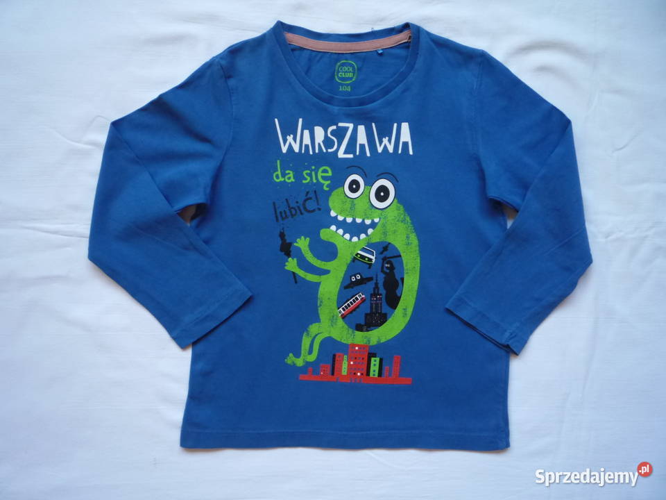 Coll Club r 104 Niebieska Bluzka Warszawa się