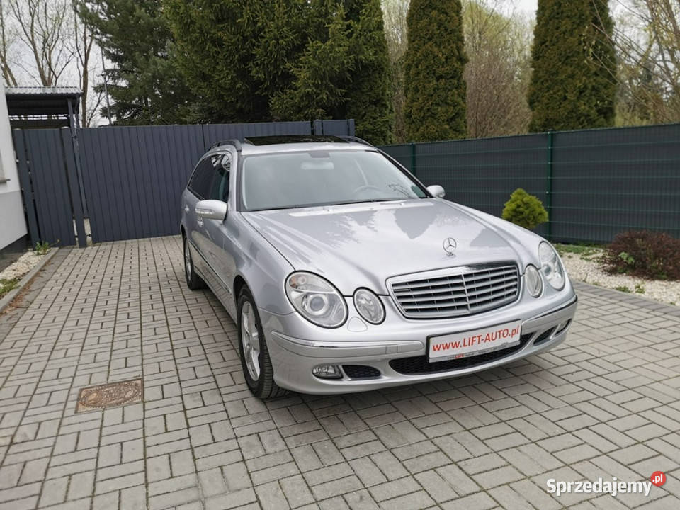 Mercedes E 280 30 V6 CDI 190 Klimatronik manualna Strzegom