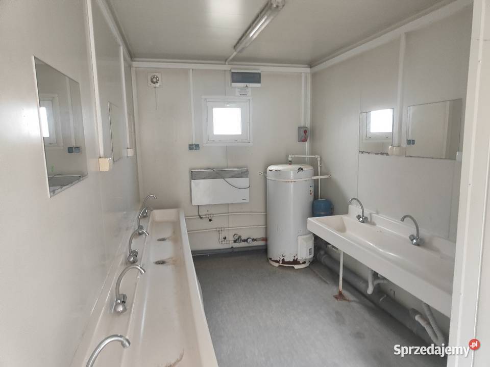 Kontener sanitarny 16 wc umywalnia Łomianki