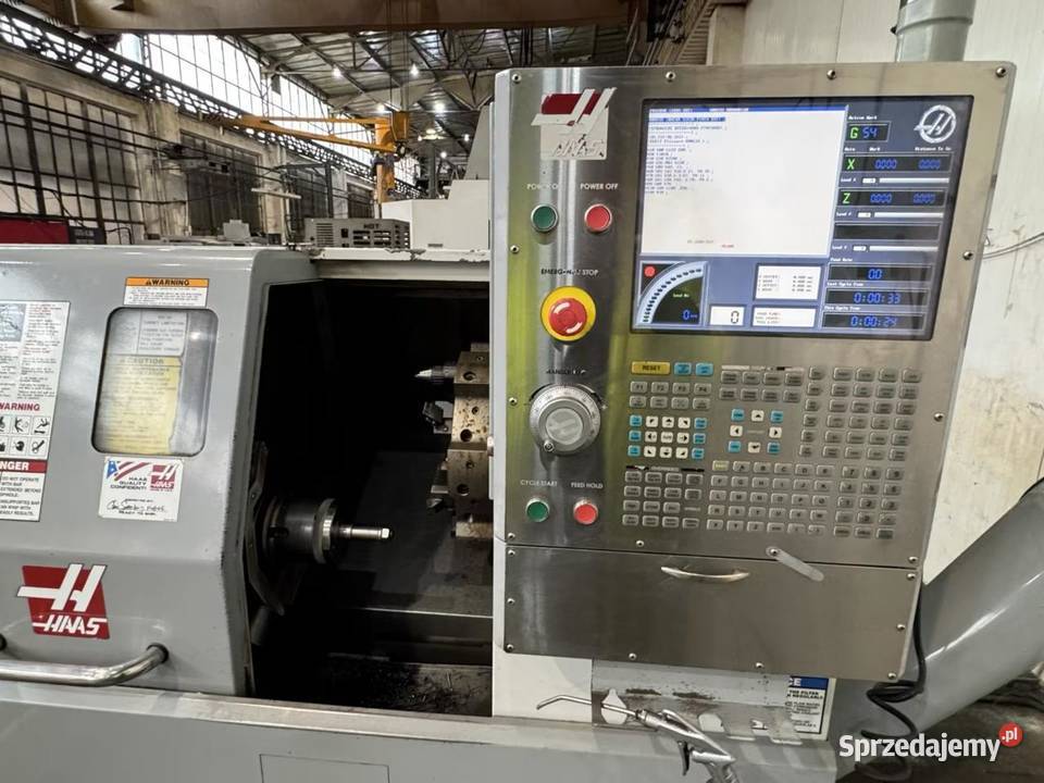 Centrum tokarskie CNC HAAS SL10HE Warszawa