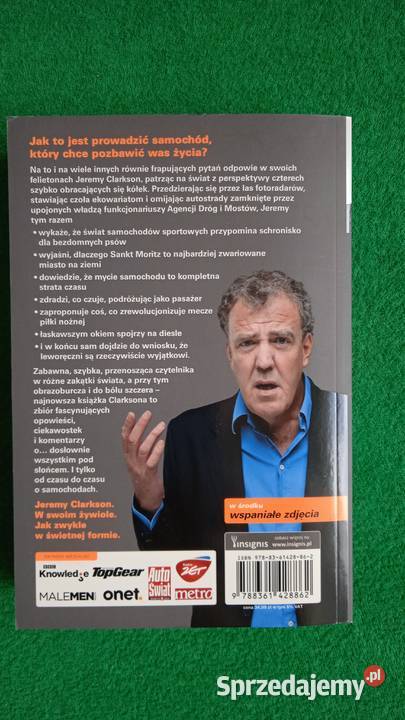 Wytrącony z równowagi Jeremy Clarkson Warszawa