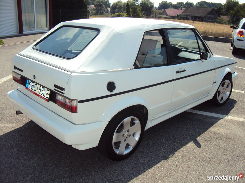 VOLKSWAGEN GOLF I CABRIO KARMANN nieuszkodzony Grodkowice sprzedam