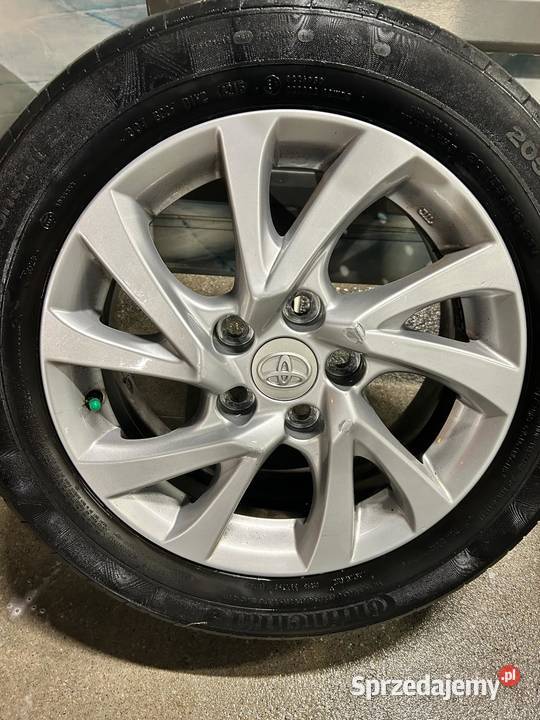 Alufelgi 16 Toyota Auris Corolla 20555R16 Samochodowe dolnośląskie Wrocław