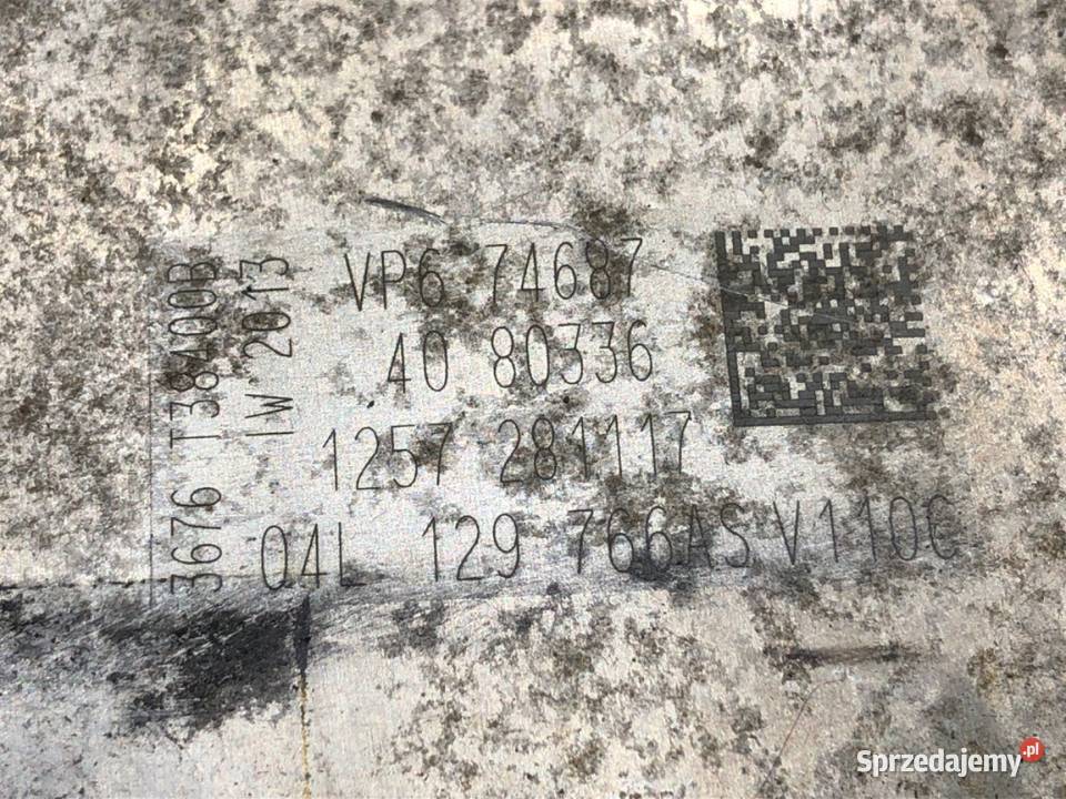 KOLEKTOR SSĄCY AUDI Q5 FY 04L129766AS 20 190 sprzedam